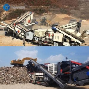 Construction Concrete Waste Crushing Machine Line Brick Stone Crusher Recycling