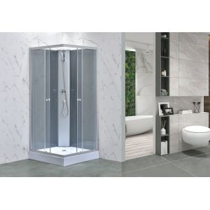 Buy cheap Aluminum Frame Bathroom Shower Cubicle 800x800x1900mm from wholesalers