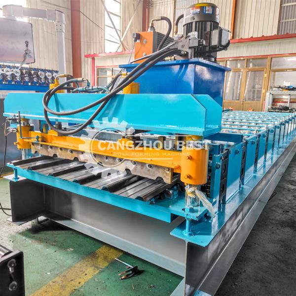 Buy cheap Trapezoidal Tr5 Ibr Roofing Sheet Machine For Steel Panel from wholesalers
