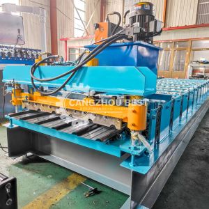 Buy cheap Trapezoidal Tr5 Ibr Roofing Sheet Machine For Steel Panel from wholesalers