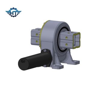 Vertical Mounted Enclosed House High Precision Gearbox For Fresnel And Parabolic