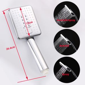 Buy cheap ABS 3 function handheld shower with button from wholesalers