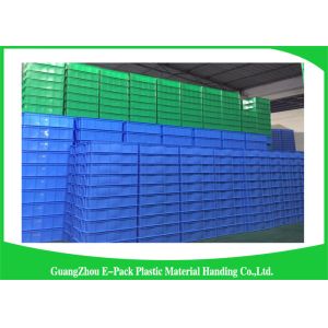 Industrial Small Plastic Stackable Containers , Plastic Moving Containers
