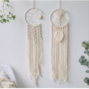 Buy cheap Hand-Woven Creative Moon and Owl Dream Catcher from wholesalers