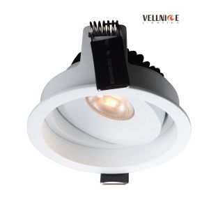 Buy cheap Recessed 7W LED downlight Adjustable beam angle antiglared 3000K from wholesalers