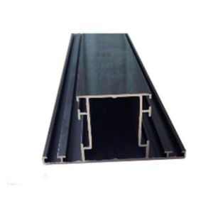Buy cheap Standard Black Powder Coated Aluminium Extrusions For Construction from wholesalers