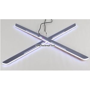 Audi A3 S3 car Door Sill LED light Scuff Plate protector step cover guards