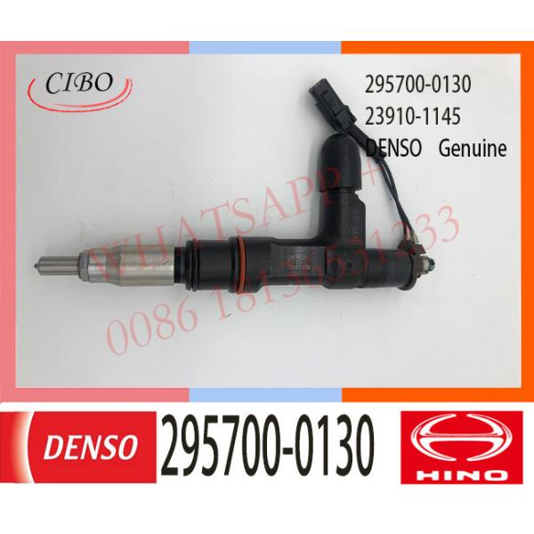 Buy cheap 295700-0130 DENSO Diesel Engine Fuel Injector 295700-0130 23910-1145 239101145 for HINO DENSO from wholesalers
