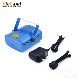 Disco DJ Laser Party Light Rave Projector Sound Activated Flash Strobe Light