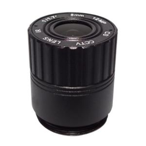 Buy cheap 8mm 1/1.7 4K CCTV Lens IR Correction F1.8 CS Mount Megapixels 12MP 72.64 degrees For UHD Security Camera from wholesalers
