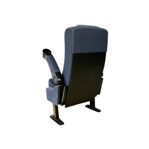 Buy cheap Blue Grey Colour Wear Resistant PP Armrest Single Theater Chairs from wholesalers