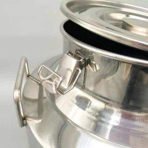 Batch Sales And Olive Oil Sealed Stainless Steel Drums Pails Barrels With Tap