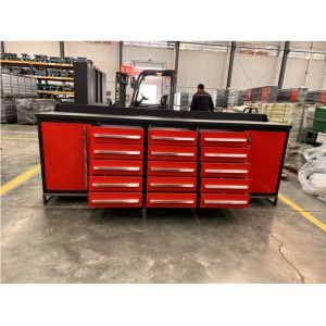 Customized RAL Color Heavy Duty Workbench for Garage Store Tools and Jewelry