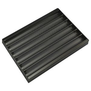 Buy cheap RK Bakeware China Foodservice NSF 49036 6 Loaf Glazed Uni-Lock Aluminum Baguette Baking Tray / French Bread Pan from wholesalers