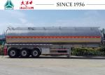 Buy cheap Durable 3 Axle Aluminum Road Tanker Trailer For Carry Crude Oil / Ethanol from wholesalers