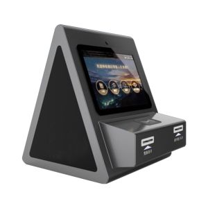 Infrared Induction 15 Inch Desktop Hotel Self Check In Kiosk