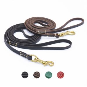 Buy cheap Pet Genuine Leather Dog Training Leash For Medium And Large Dogs product