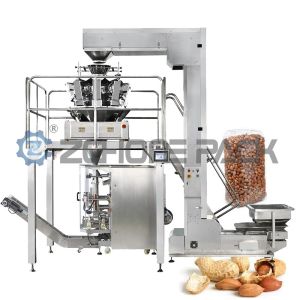 Multihead Weighing Vertical Granule Automatic Packing Machine Peanut Nut