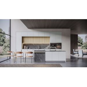 Buy cheap Custom Modern Kitchen Cabinet Modular Design for Residences from wholesalers