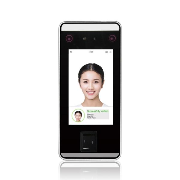 Quality Facial Recognition Access Control System and Fingerprint Time attendance with WiFi Function Support RFID Card Function f for sale