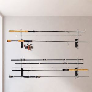 Buy cheap Customized Color Wall Mounted Fishing Pole Holder Perfect for Garage and Basement from wholesalers
