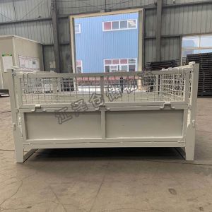 1000mm Width Foldable Stillage Pallet Cage With Optional Wheels Available