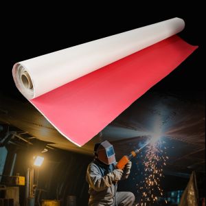 High Temperature Resistance PU Coated Fiberglass Fabric with 1800C Heat