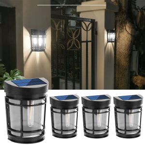 Buy cheap Warm White to RGB Solar Wall Light Ternary lithium battery With Waterproof IP65 PC Shell from wholesalers