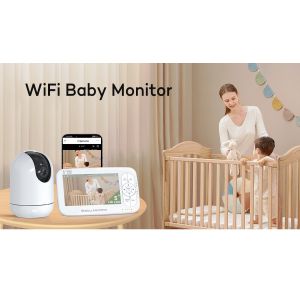 Buy cheap Automatic Alarm Video Baby Monitor Wifi 2.4Ghz 940Nm Led Light Motion Sensor from wholesalers