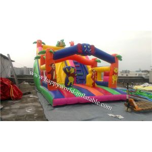 Buy cheap animal theme giant inflatable slide , inflatable elephant slide , inflatable dry slide from wholesalers