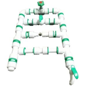 Customizable Size PPR Water Pipe Quick Connector with Round Head Equal Size