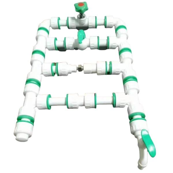 Customizable Size PPR Water Pipe Quick Connector with Round Head Equal Size