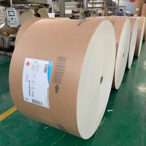 Buy cheap Flexographic Plastic Coated Paper Roll 160 Gram Paper Cup Raw Material from wholesalers