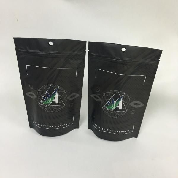 Quality MOPP 140micron Weed Tooba Zipper Pouch 102*165mm for sale