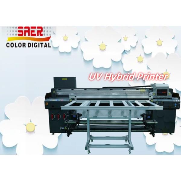 Buy cheap Digital Automatic UV Printer Roll to Roll And Flatbed Hybrid UV Printing Machine from wholesalers