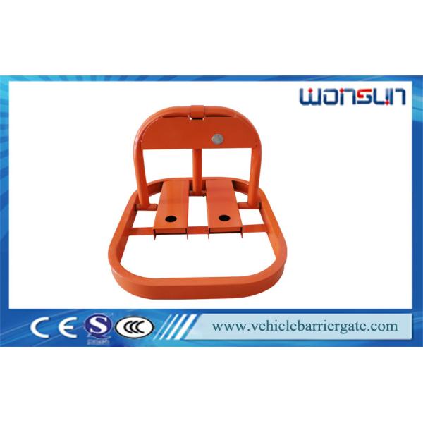 Quality Orange Auto Parking Lock Car Parking Locks for Manual Opening and Closing for sale
