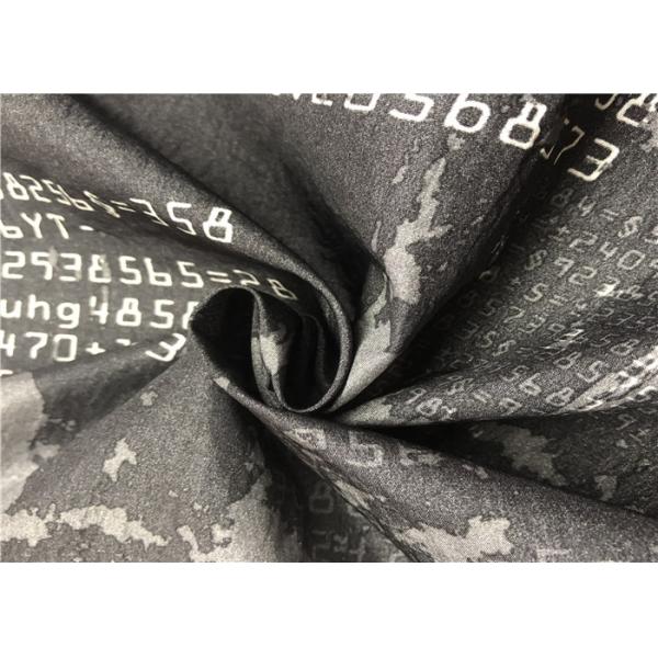 Code Pattern Personalised Printed Fabric Stable High Color Fastness For Leisure