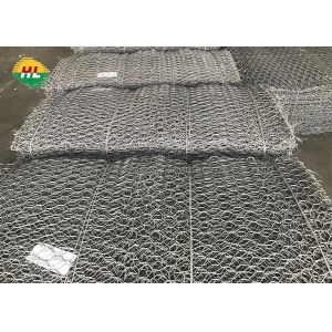 2.7mm 3.05mm Mesh Galvanized Gabion Boxes 8x10cm Hexagonal Gabion Mesh