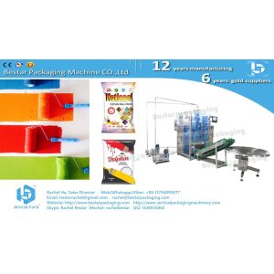 Latex paint automatic measuring and filling bag packaging machine BSTV-650P