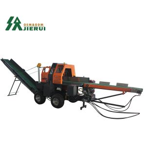 Buy cheap Home Firewood Processor JIERUI CE Approved Horizontal Fast Log Splitter with Chainsaw from wholesalers