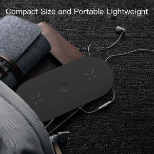 Polish Intelligent Charging 20 Watt QI Wireless Charging Pad