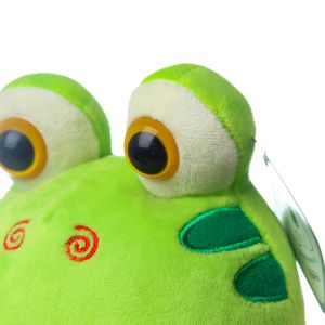 Buy cheap Non - Toxic Stuffed Frog Toy Embroidery Logo Customized Color Soft Feeling from wholesalers