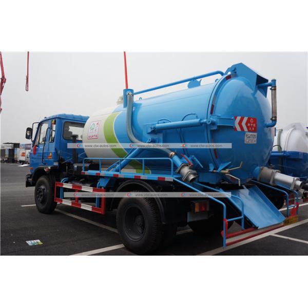 Dongfeng 8cbm 8000Liters Vacuum Sewage Septic Fecal Suction Truck Sewer dredging Truck