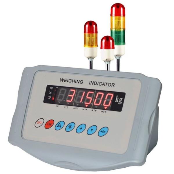 LED Mechanical Digital Scale Indicator With Monochrome Warning Lamp