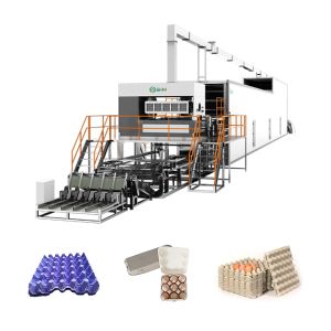 Buy cheap Best Egg Box Making Machine fully automatic Egg Tray Maker product
