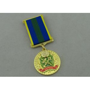 Buy cheap Zinc Alloy Custom Awards Medals Die Casting with Transparent Enamel from wholesalers