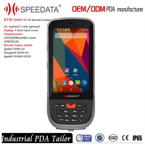 Buy cheap 4.5 Inch Screen Industrial PDA Pocket Camera Phone-size Scanner Qr Bar code Scanner with Bluetooth and Free SDK from wholesalers
