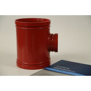 Buy cheap 200 Degree Temperature Grooved Tee Fittings High Temperature / Connection from wholesalers