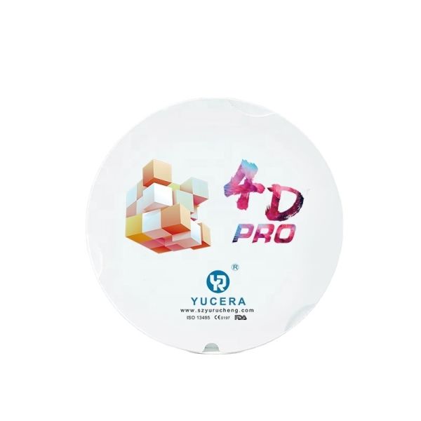 Quality Yucera 4D Pro 95mm Zirconia Blocks and Discs for Convenient and High-Quality Dental Restorations for sale