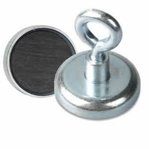 Buy cheap High Performance Cup Magnets with Eyebolt Holes for River Salvage from wholesalers